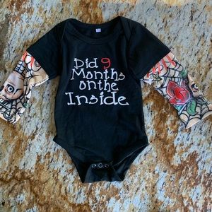 Onesie 6 month unigue funny tattoos